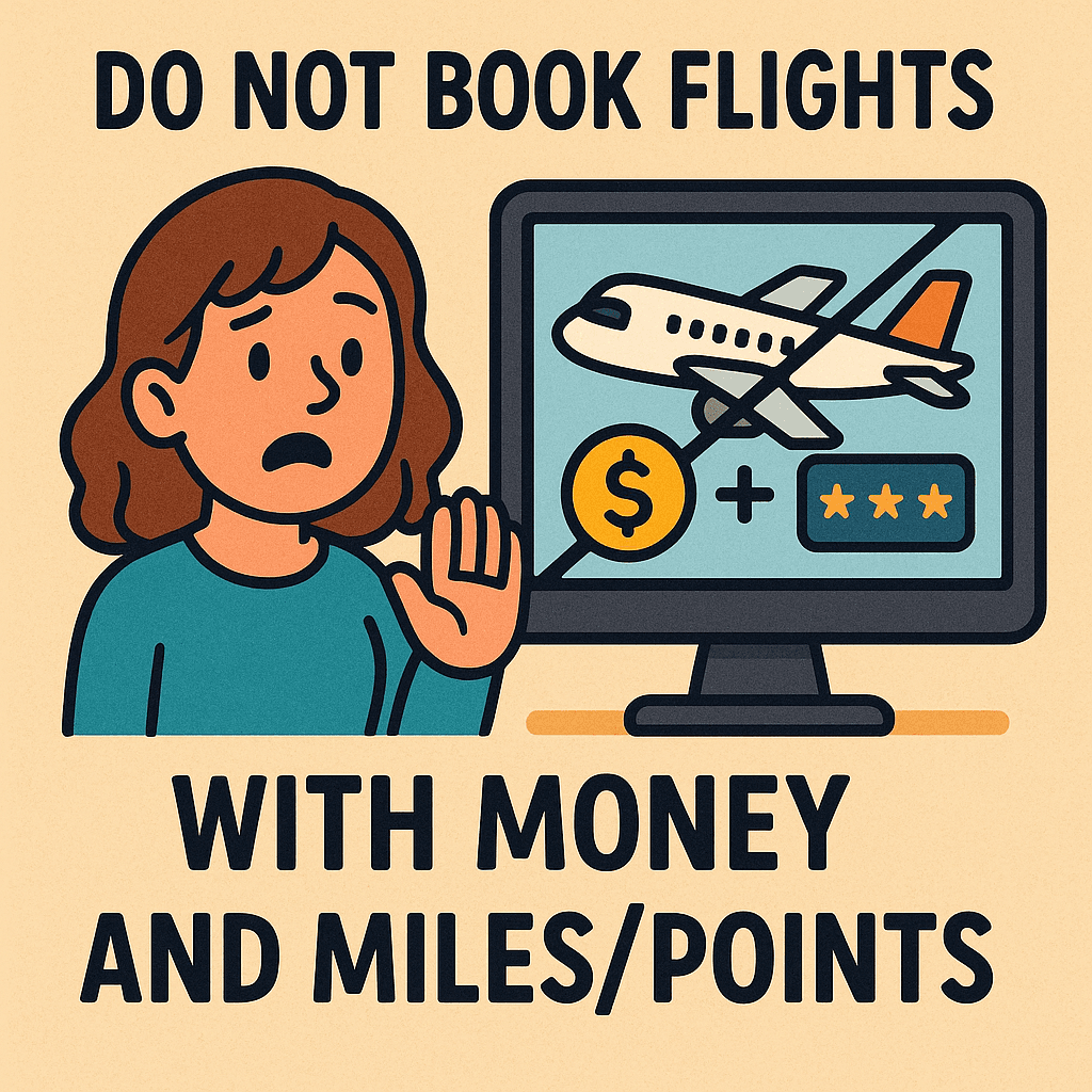 The Money + Miles Trap: Why You Should Think Twice