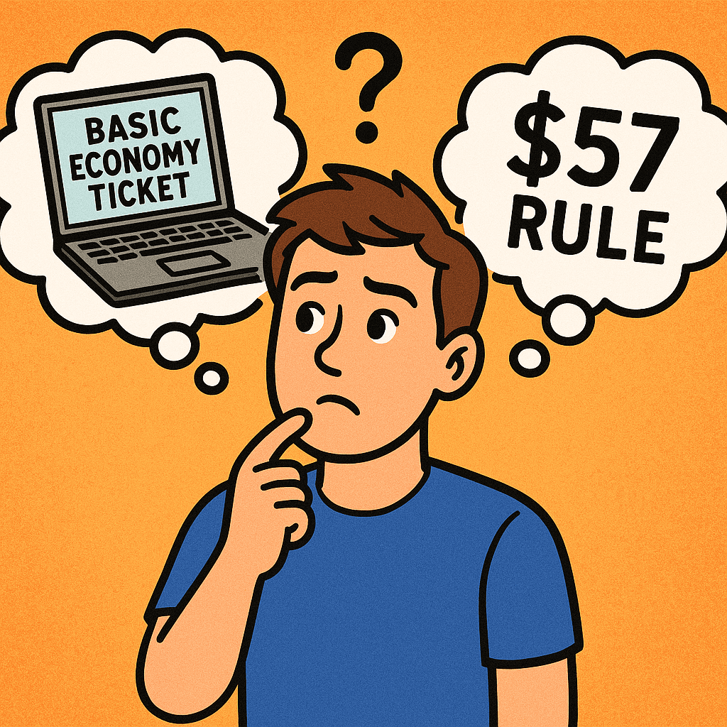 Should I Book Basic Economy? Follow Our $57 Rule