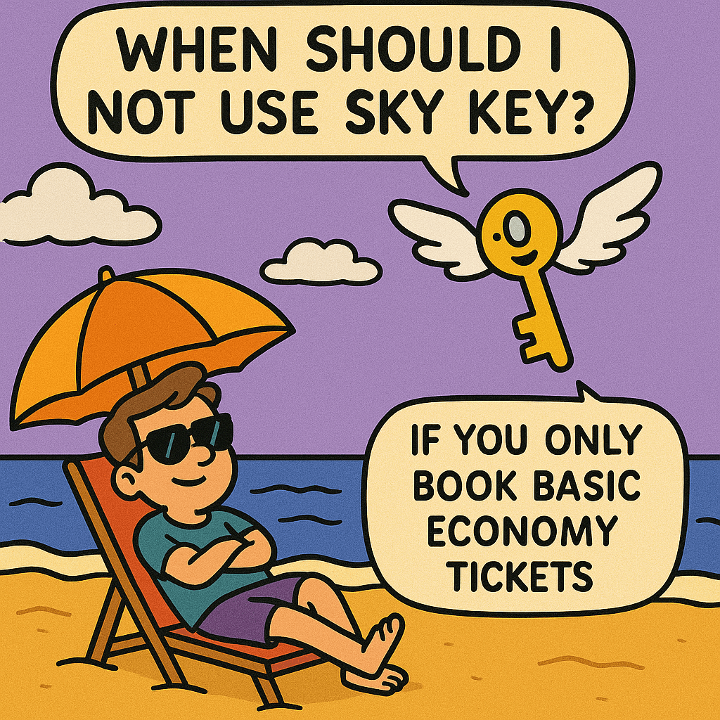 When Should I Not Use Sky Key?