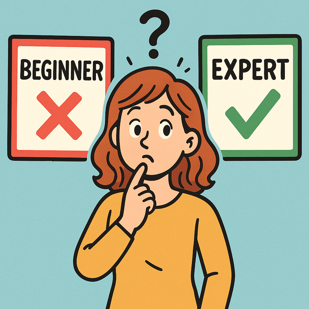 Beginner or expert? Pick the correct flight to find out