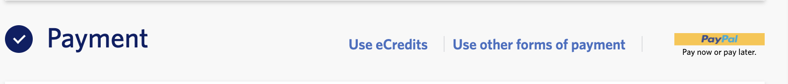 Delta select credits